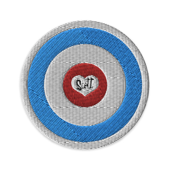 STAY ON TARGET Embroidered patch