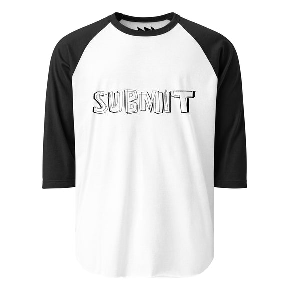 SUBMIT - 3/4 sleeve raglan shirt